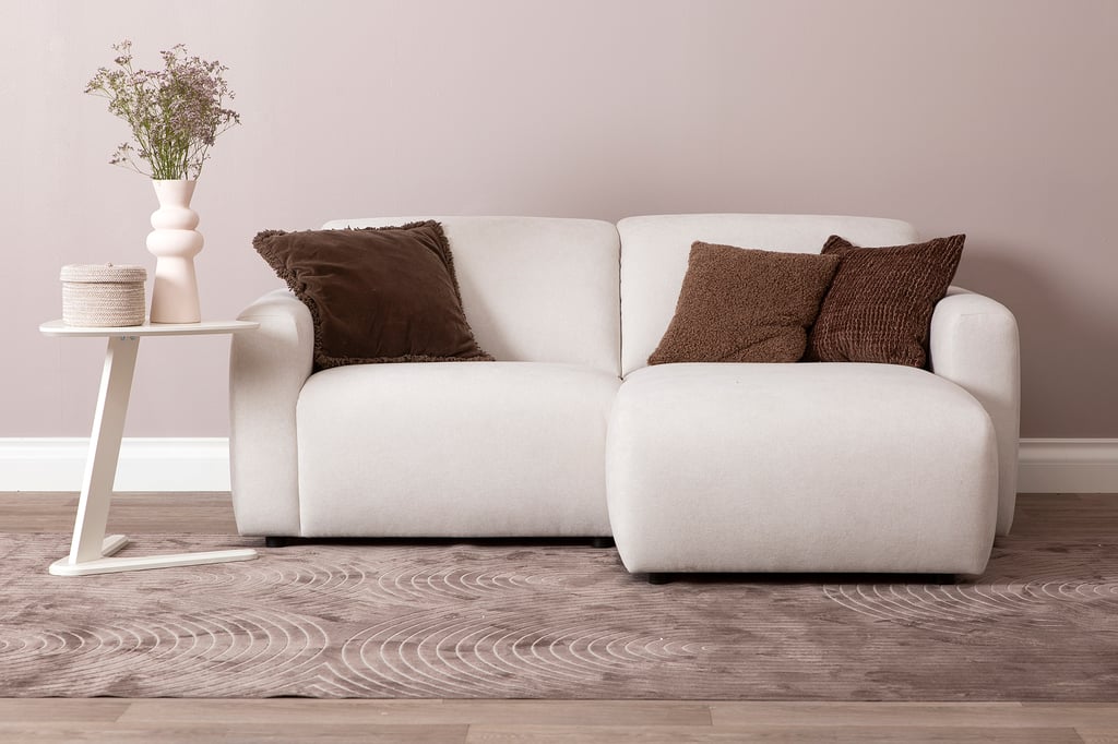 Basel 2-istuttava divaanisohva oikea, beige