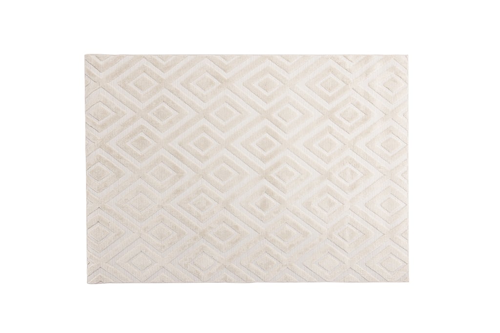 Pia matto 200x290 cm valkoinen pörröinen