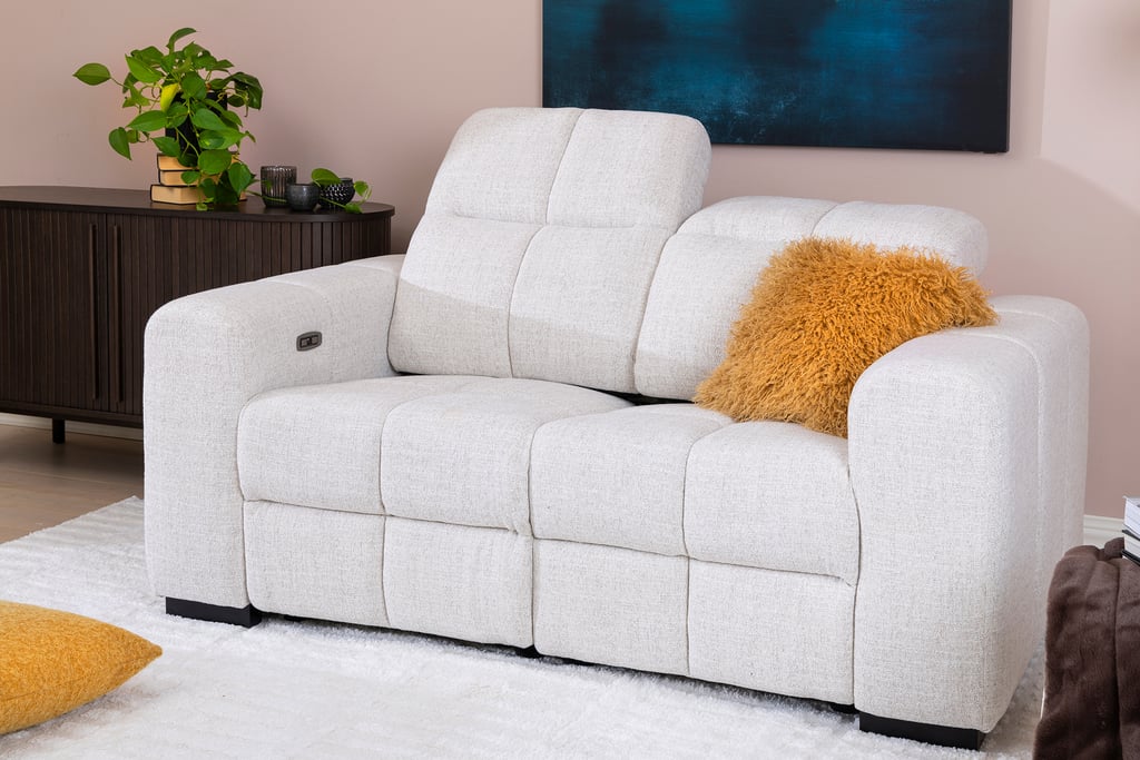 Loungea nordby 2-istuttava mekanismisohva monique linen harmaa