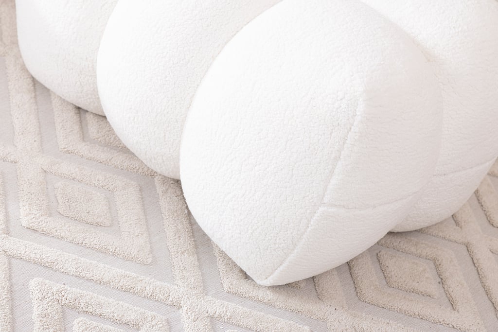 Puffy rahi 75x35x50 cm luonnonvalkoinen