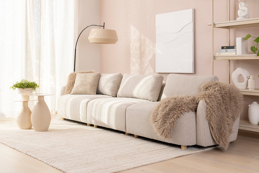 Boulevard 4-istuttava sohva, beige