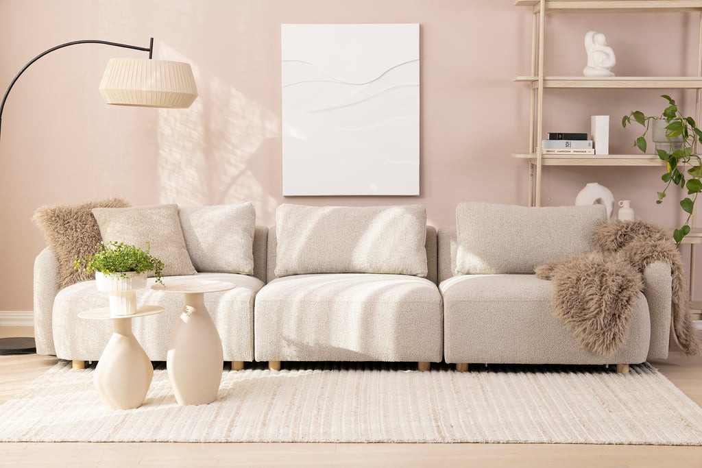 Boulevard 4-istuttava sohva, beige