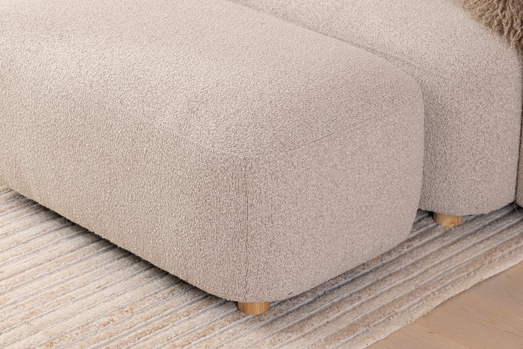 Boulevard u-kulmasohva, beige