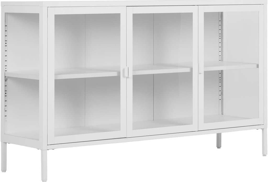House Nordic Brisbane senkki 3-ovea 140x40x85 cm, valkoinen