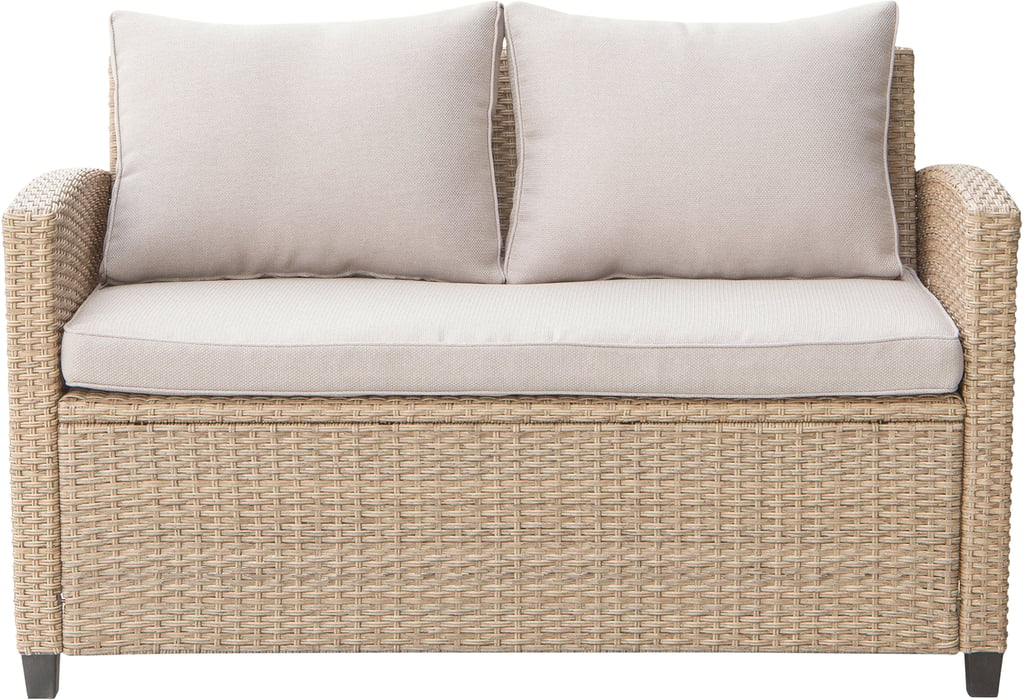 Savona sohvaryhmä 2+1+1+sohvapöytä (matala) beige/vaaleat pehmusteet