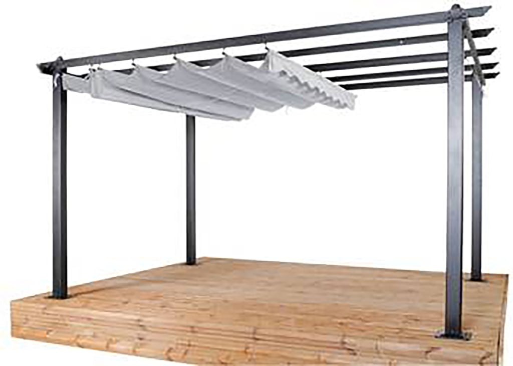 Shadow pergola 3x4m, antrasiitti
