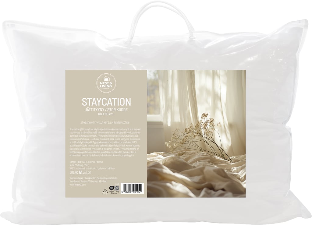Staycation jättityyny 60x80 cm