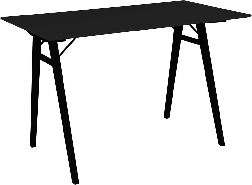 Vojens työpöytä, musta, 120x60x75 cm