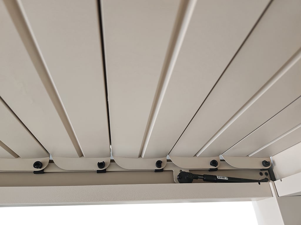 Nordic paviljonki 3x4m säleikkökatolla, khaki