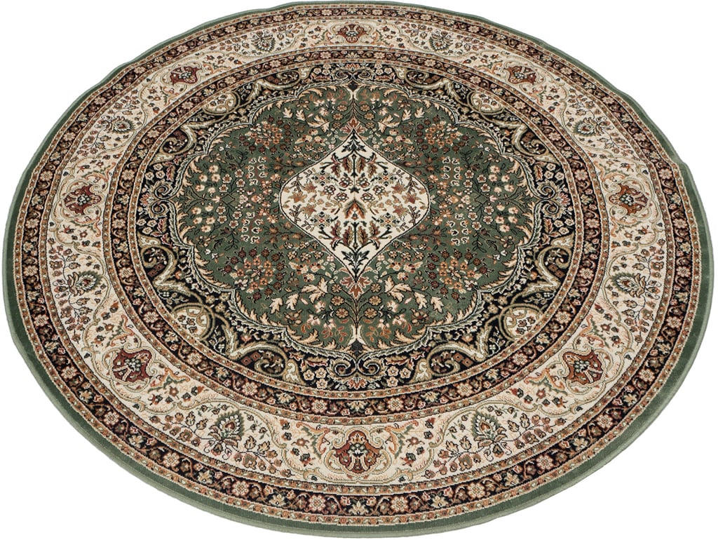 Royal palace matto ø135 cm vihreä