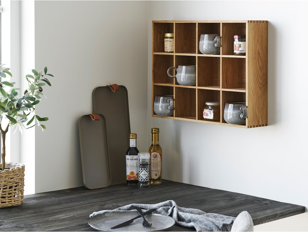 House Nordic tarjotin, teräs, ruskea, 2 kpl setti