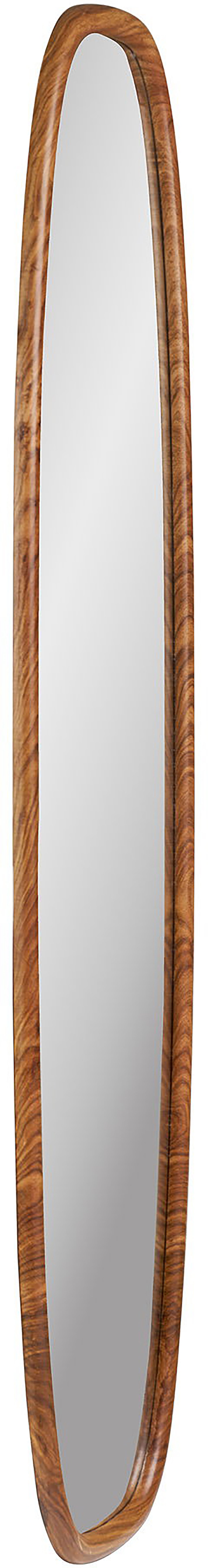 House Nordic peili, puujäljitelmä, ovaali, 40x150 cm