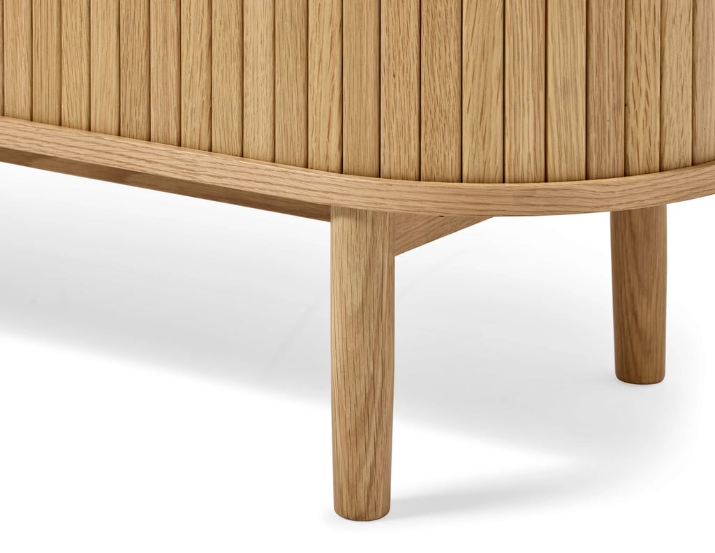 Meta tv-taso 180 cm, natural tammi (viilu)