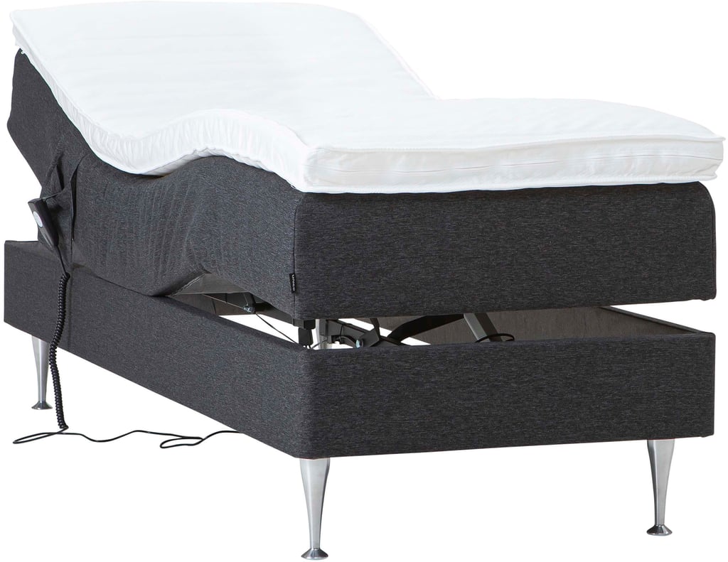 Sense moottorisänky 80x200 petauspatjalla, pocket, antrasiitti