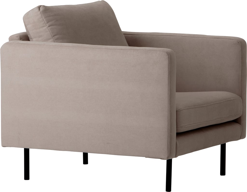 Copenhagen Scandic nojatuoli, beige / mustat jalat
