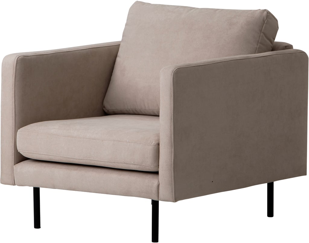 Copenhagen Scandic nojatuoli, beige / mustat jalat