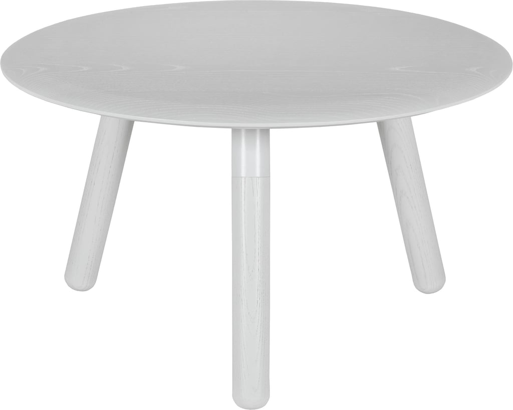 Moon sohvapöytä 70x70 cm: Tyylikäs Moon-sohvapöytä, harmaa, 70x70x40 cm. Innovatiivinen säilytysratkaisu olohuoneeseen, yhdistää käytännöllisyyden ja modernin muotoilun.