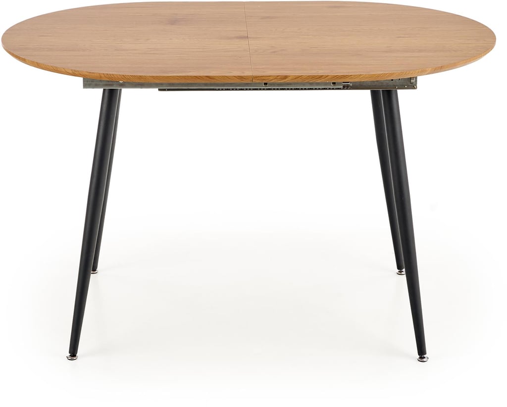 Rinne ruokapöytä jatkettava 120-160cm, tammi / musta