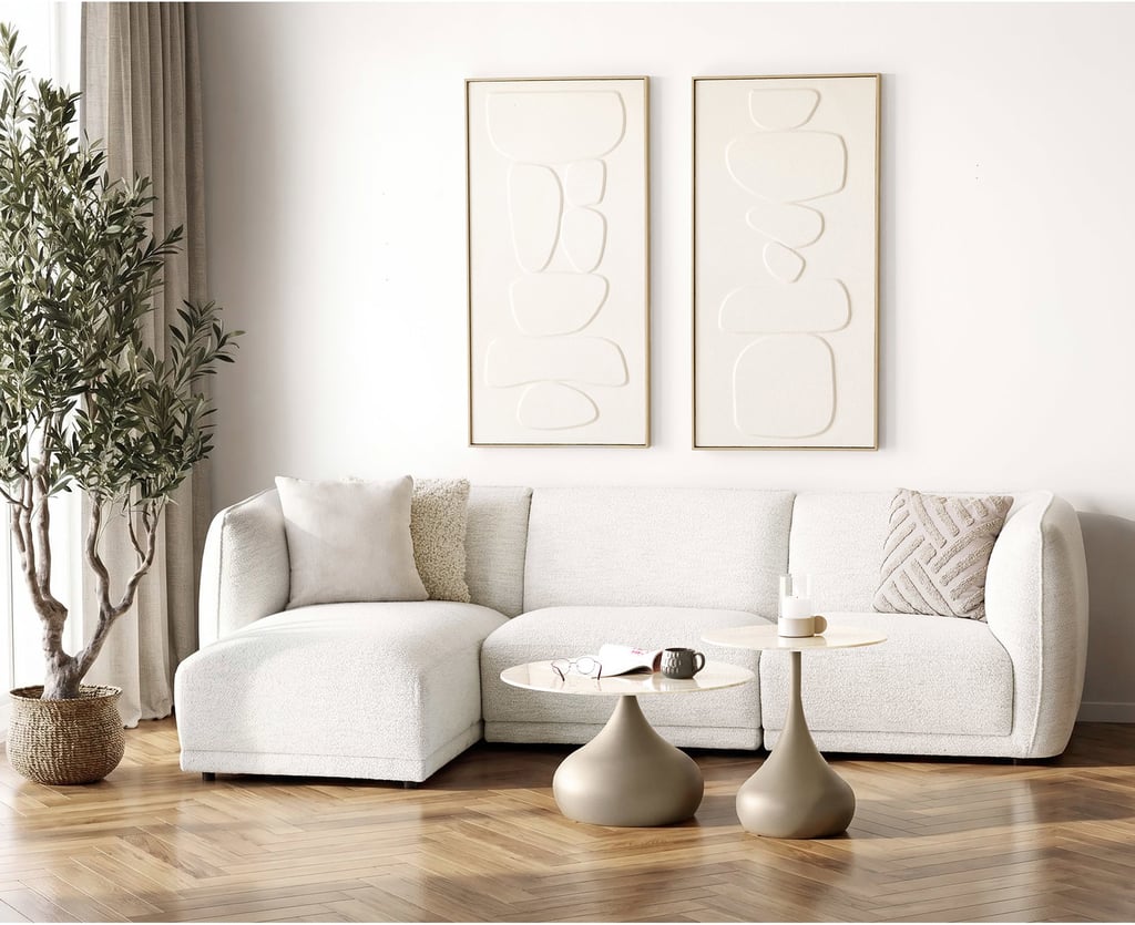 House Nordic tyyny, beige, 45x45 cm