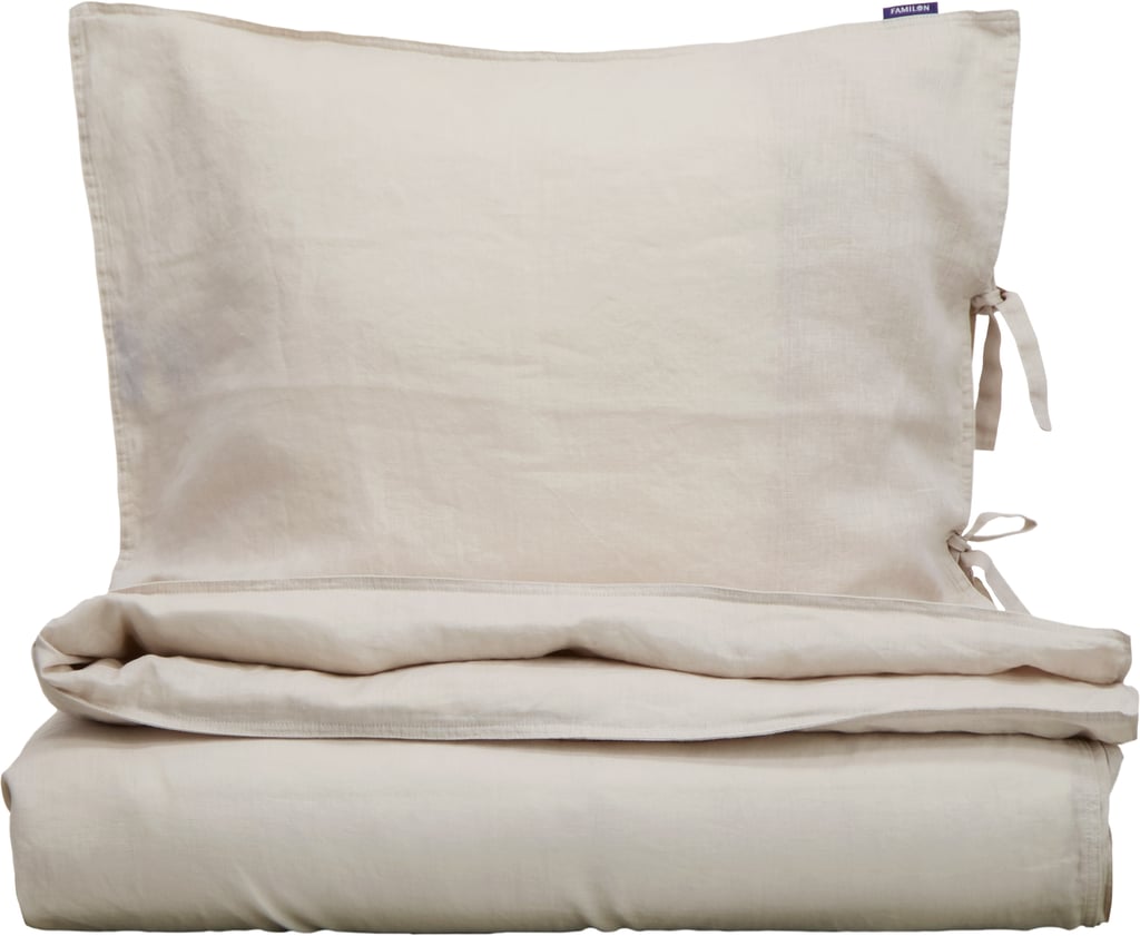 Familon Percale pussilakanasetti greige 150x210/55x65