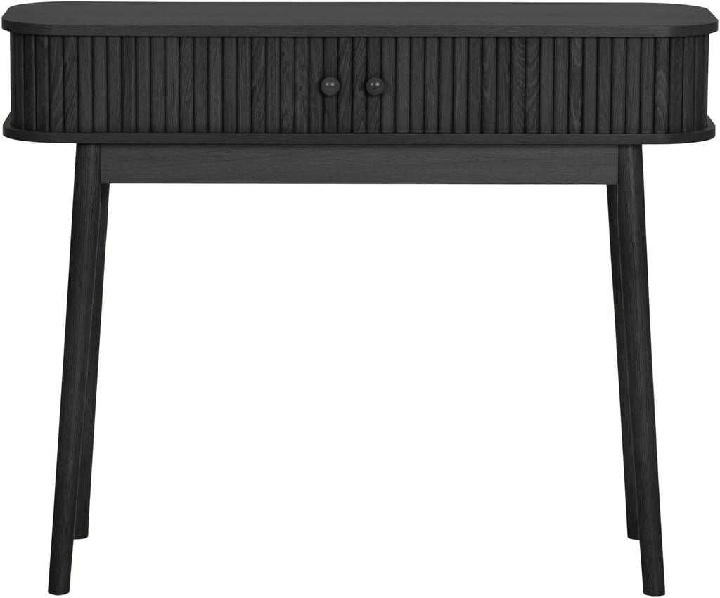House Nordic konsolipöytä, 2 ovea, musta, 100x30x80 cm