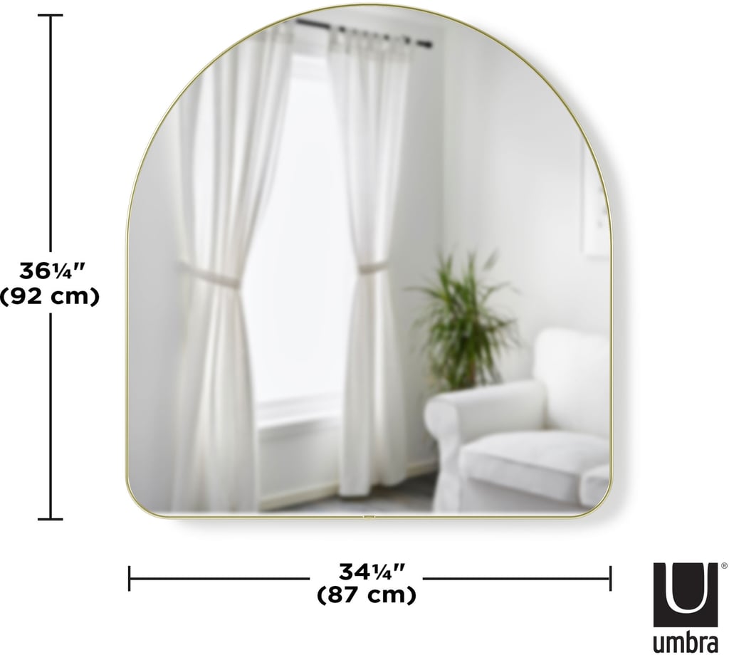Umbra Hubba kaaripeili 87x92 cm messinki