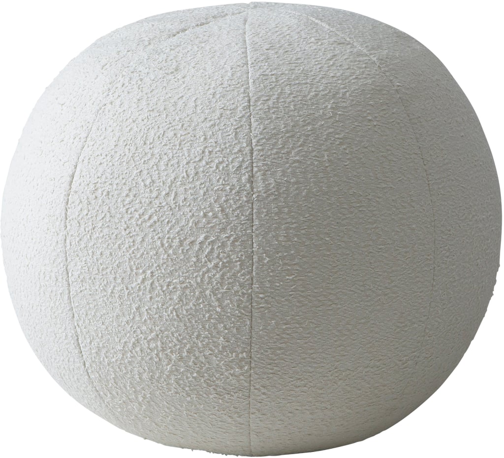 Pallo rahi pyöreä 45cm, valkoinen