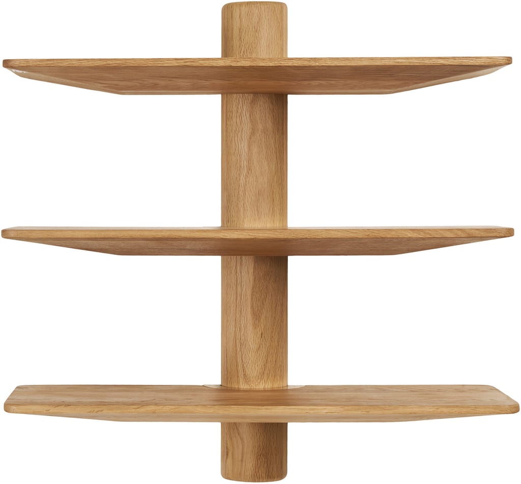 House Nordic seinähylly, 3 hyllyä, tammi, 55x22x55,5 cm