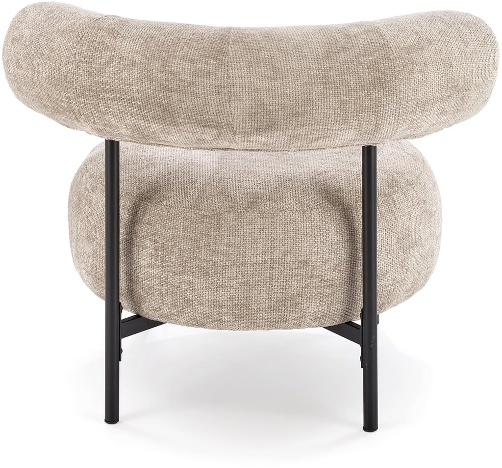 Aria nojatuoli, beige / musta