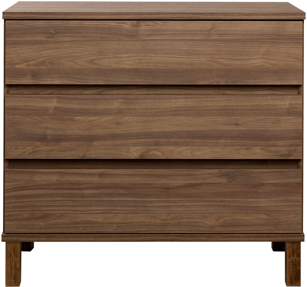 Sata lipasto nro 15. 92cm 3-ltk ruskea, kantikas jalka