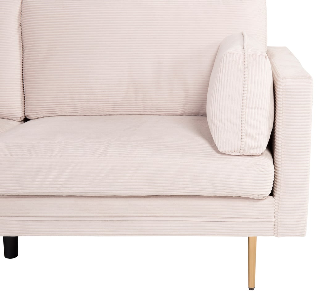 Boom 3-ist. sohva beige vakosametti: Tyylikäs 3-istuttava sohva, beige vakosametti, täydellinen olohuoneeseen. Mukautuva muotoilu ja mukava istuin tekevät siitä loistavan valinnan.