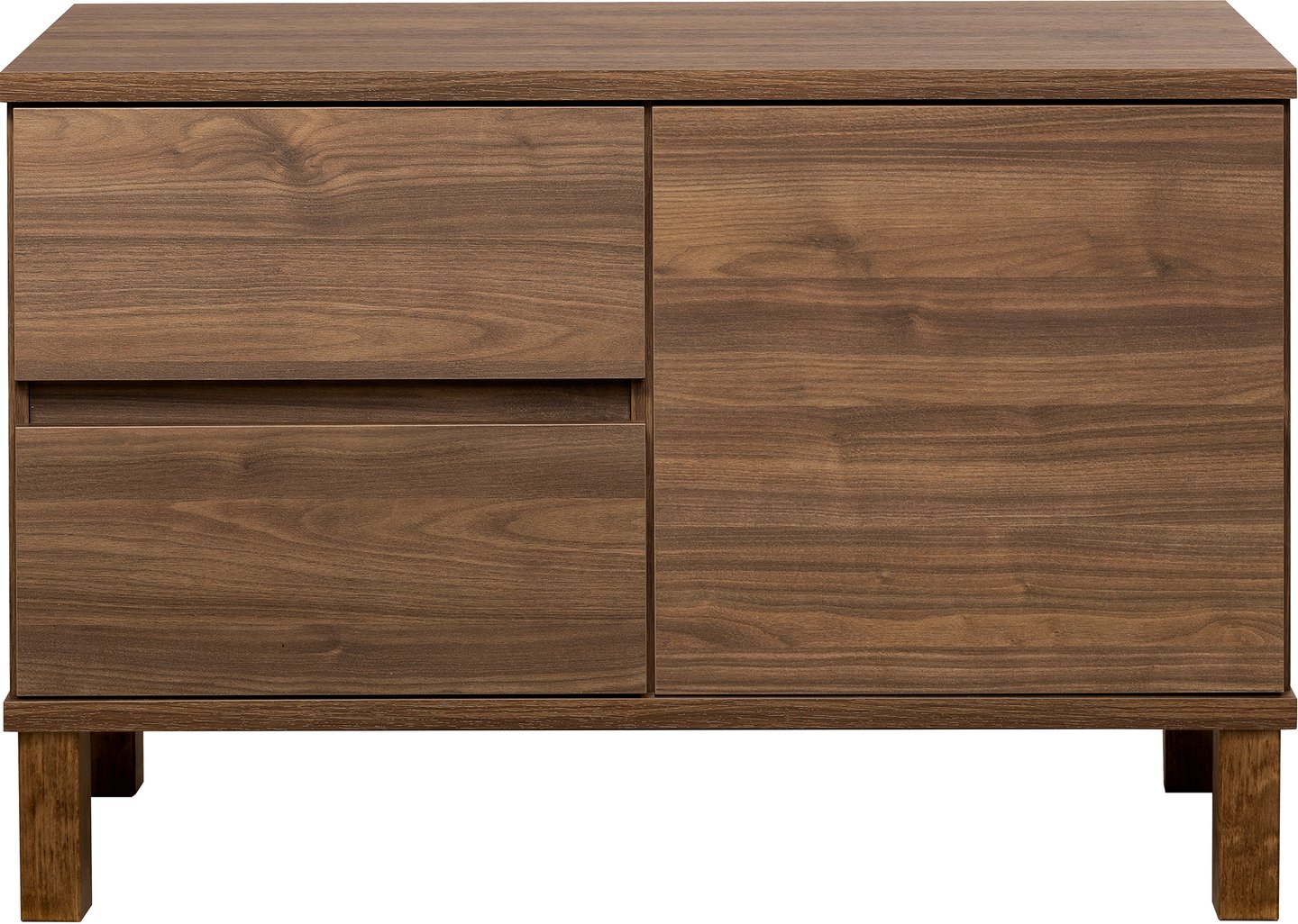 Sata lipastokaappi nro 10. 92cm ovi oikea + 2ltk ruskea, kantikas jalka