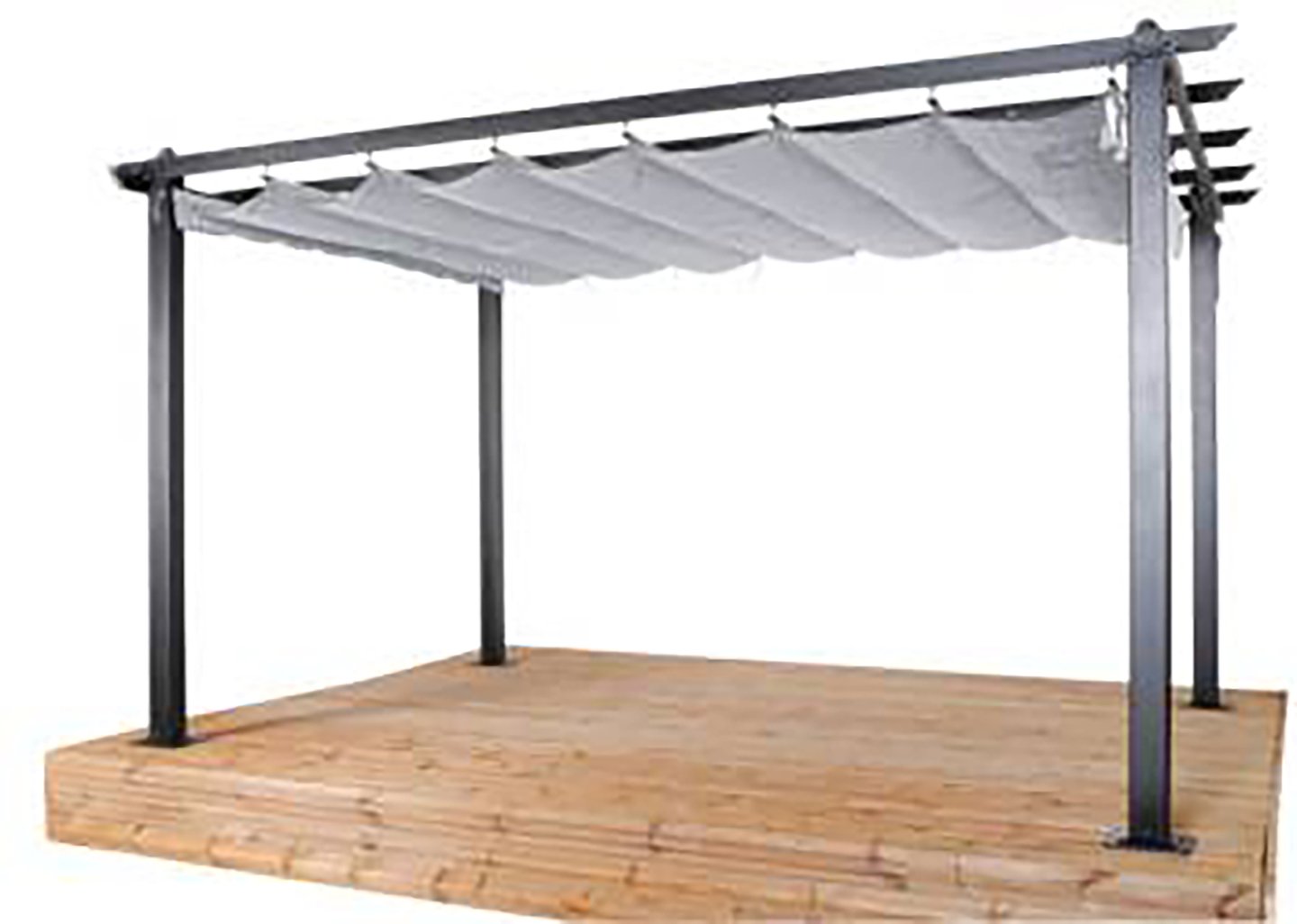 Shadow pergola 3x4m, antrasiitti