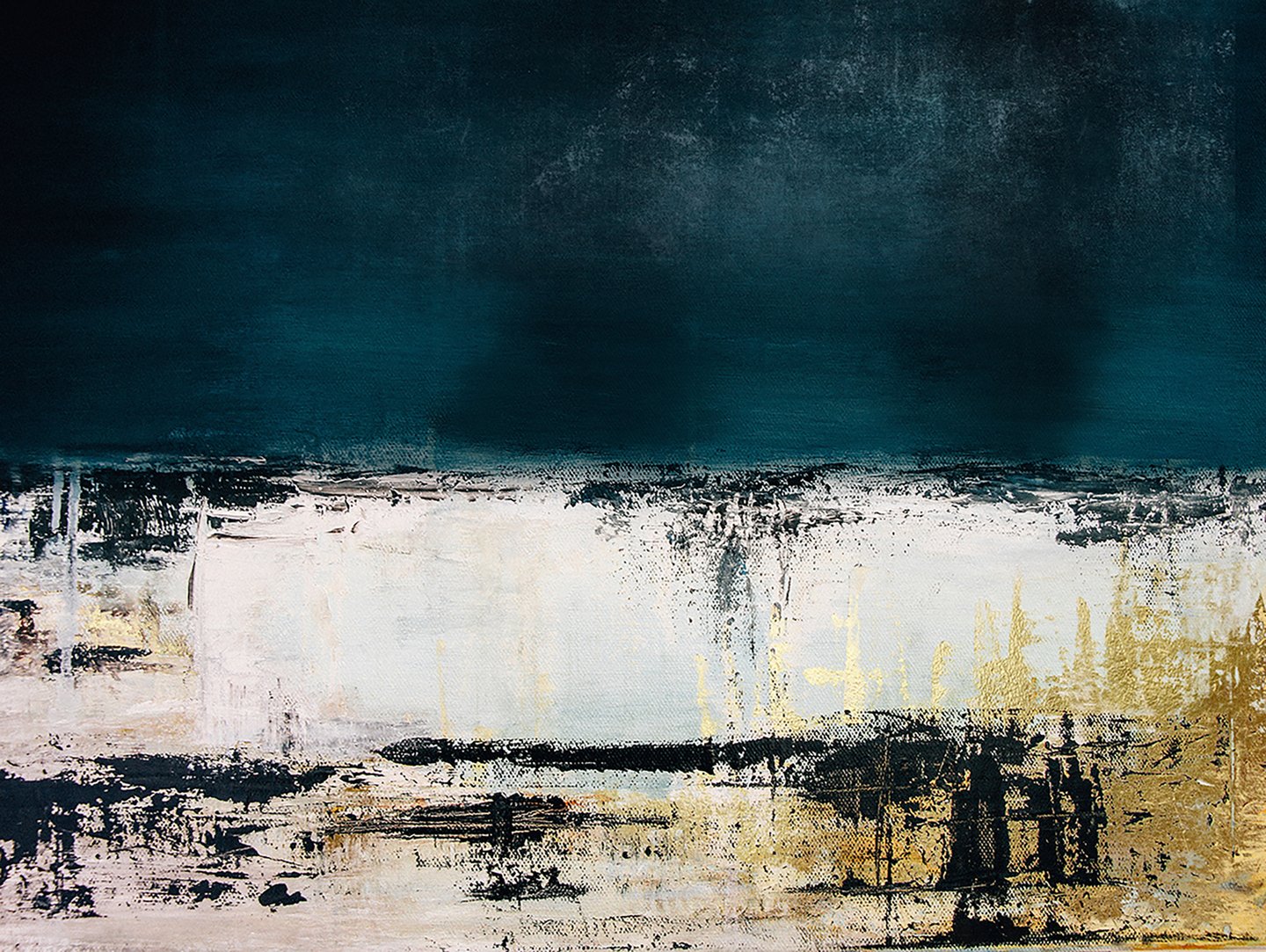 Blue Abstract taulu 80x120cm