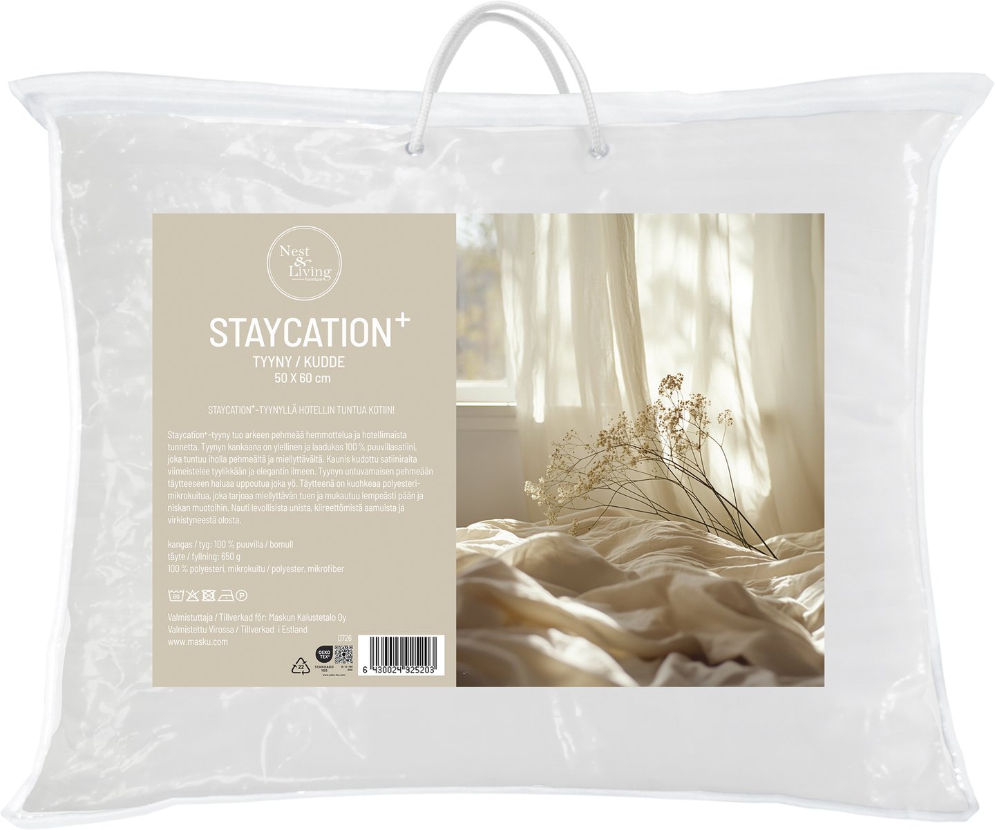 Staycation tyyny 50x60 cm