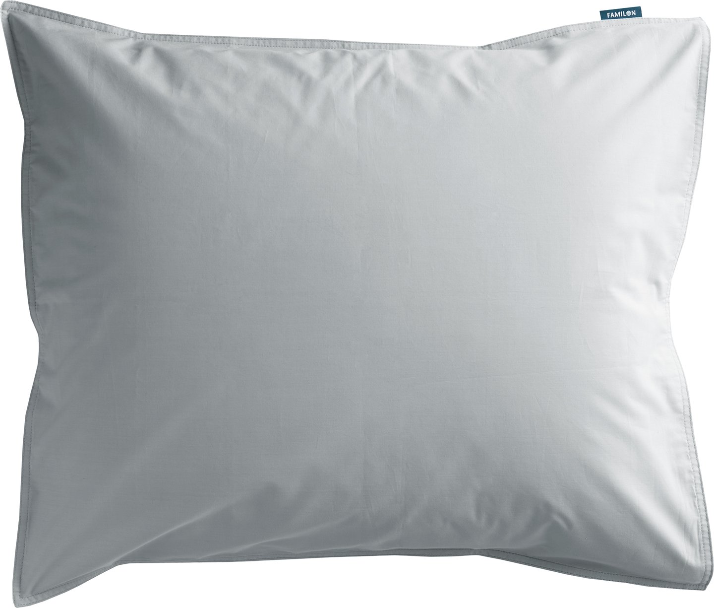 Familon Percale tyynyliina harmaa 55x65 cm: Harmaa percale-tyynyliina, koko 55x65 cm, tuo makuuhuoneeseen raikasta ilmettä ja mukavuutta. Laadukas materiaali takaa miellyttävän unen.