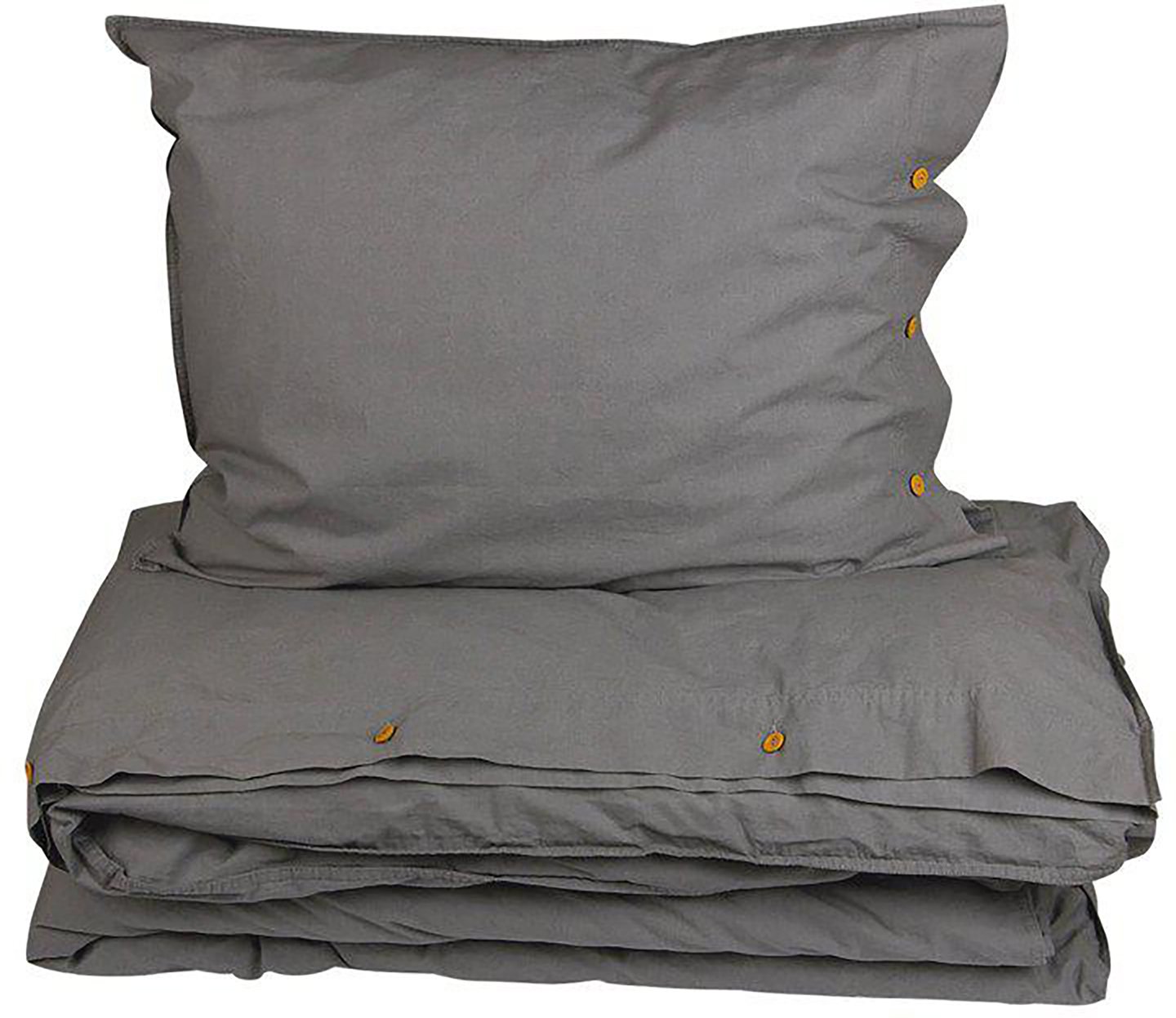 Fondaco hygge pussilakanasetti 150x210, 50 x 60 cm, harmaa