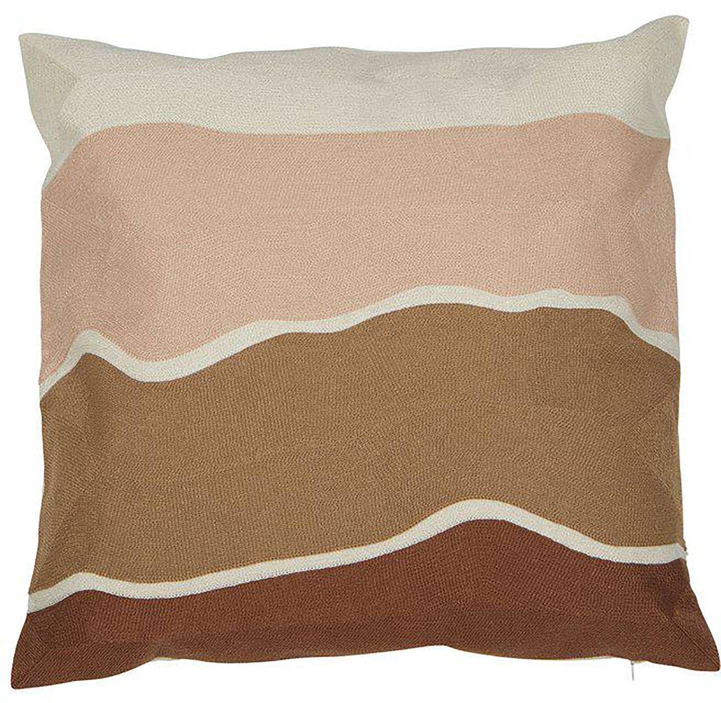 Wave koristetyynynpäällinen 48x48cm roosa/multi