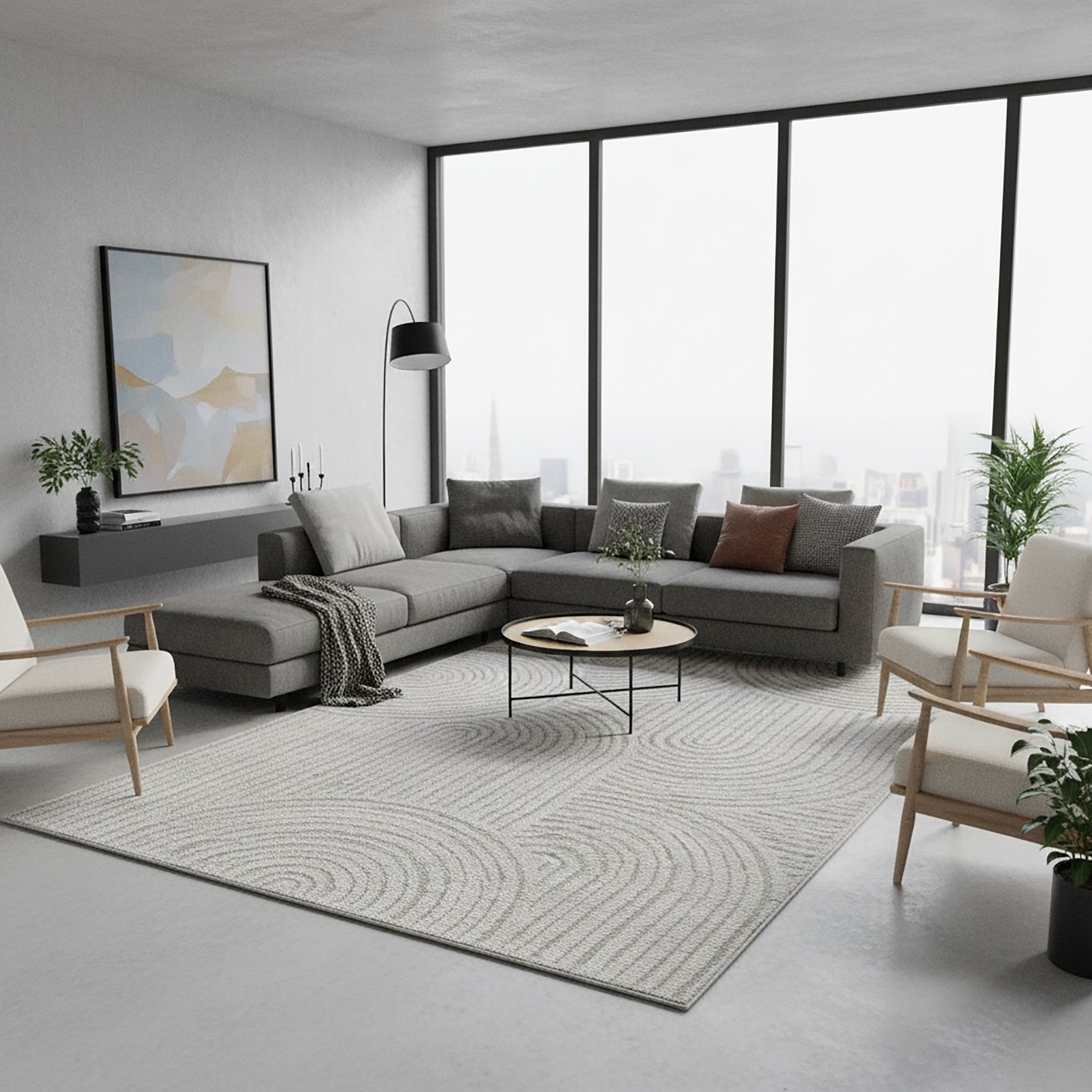Solar matto 200x290cm, beige