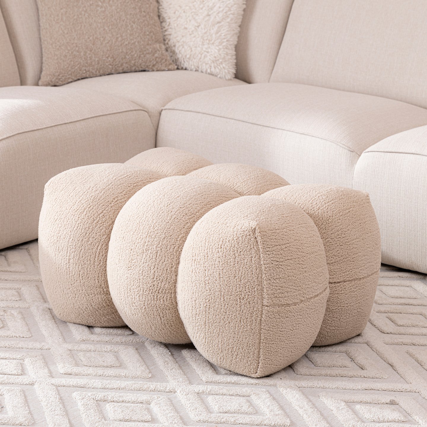 Puffy rahi 75x35x50 cm beige