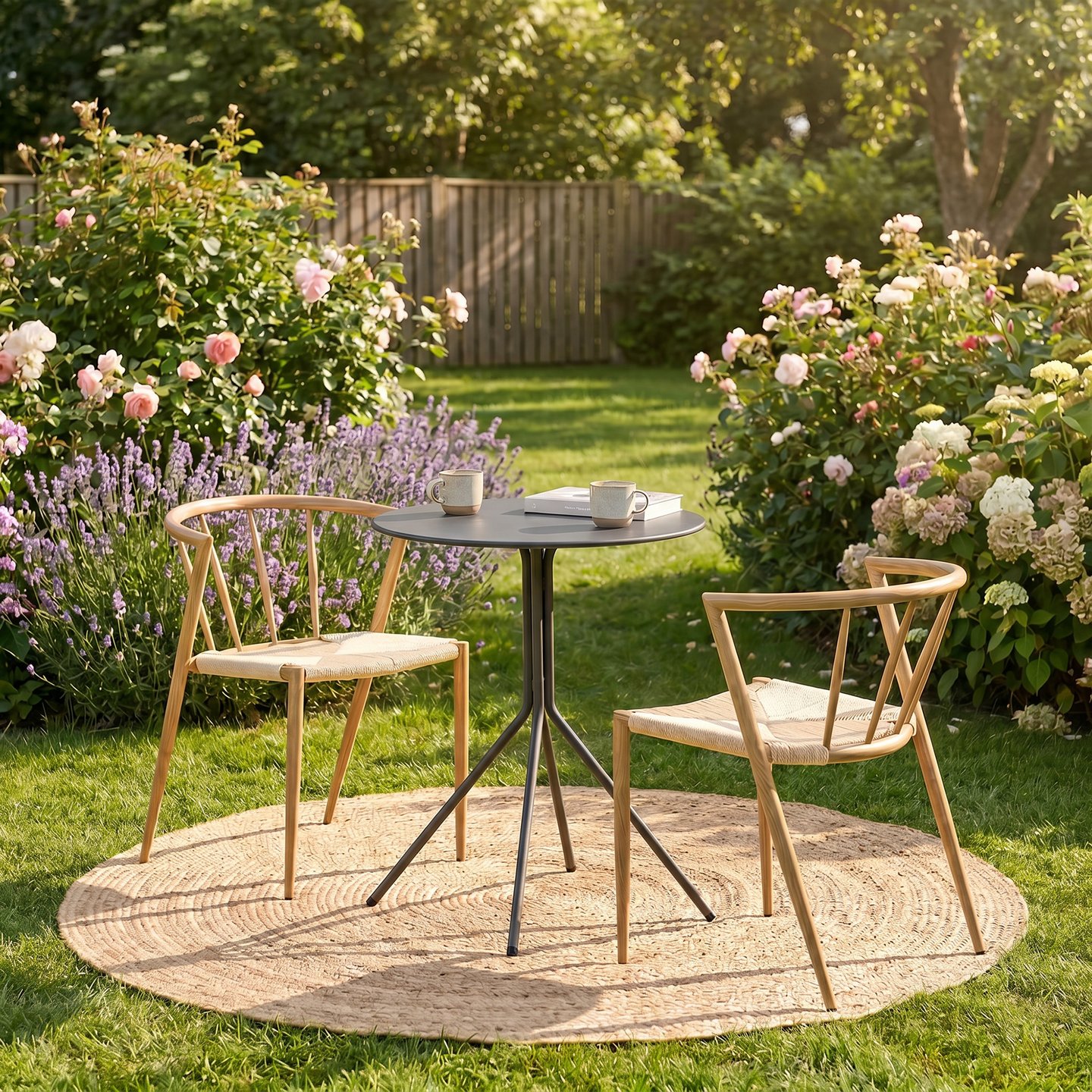 Trento & Deco ruokailuryhmä pyöreä 60cm kahdelle