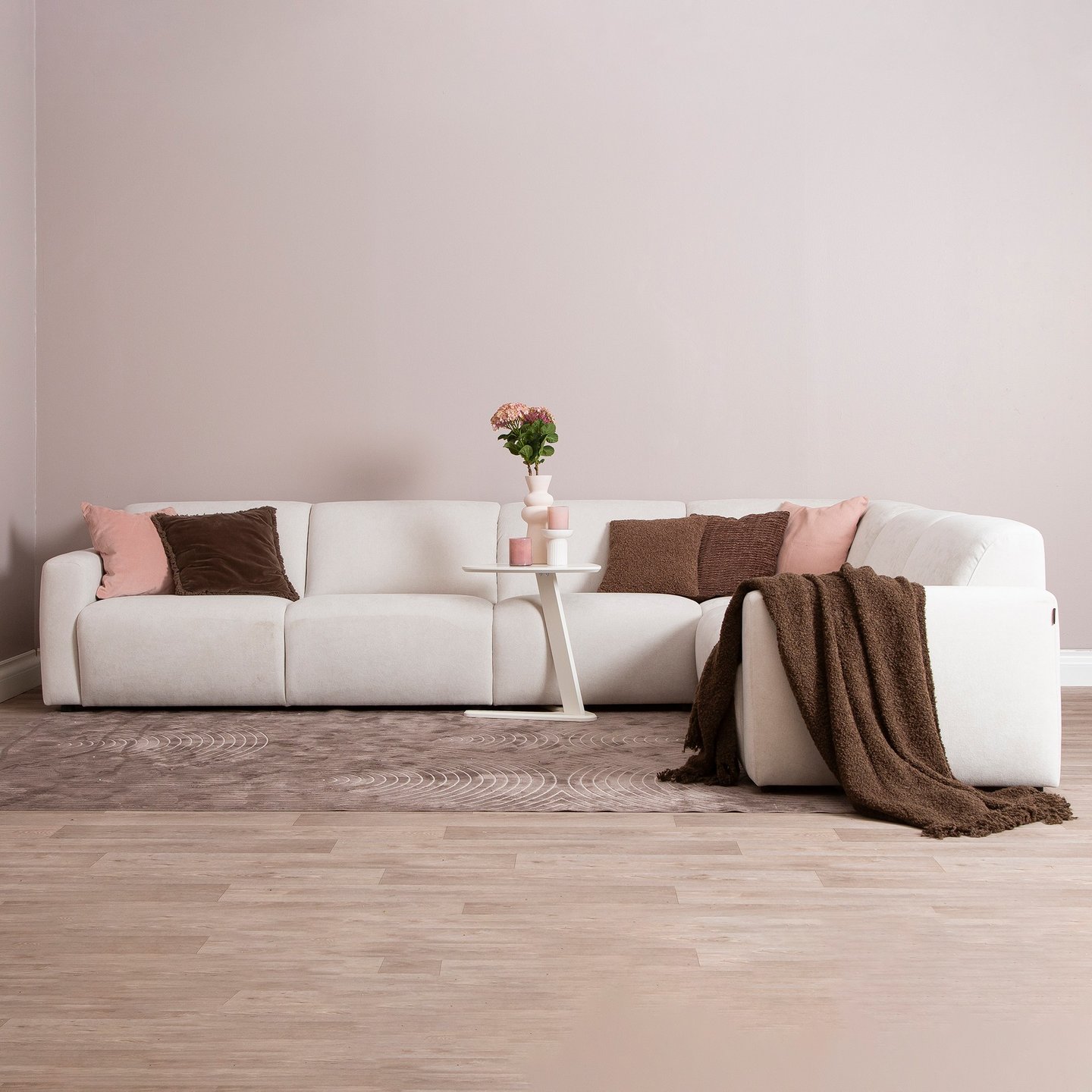 Basel kulmasohva 3k2, beige