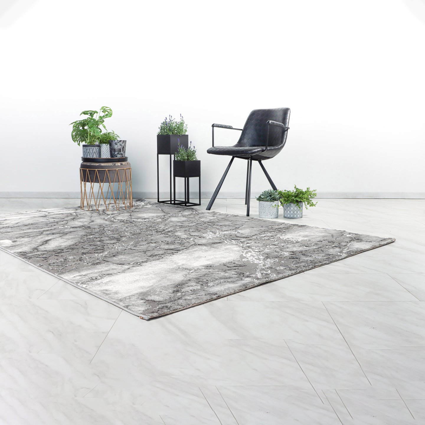 Lalee Marmaris matto 80x150 silver 400