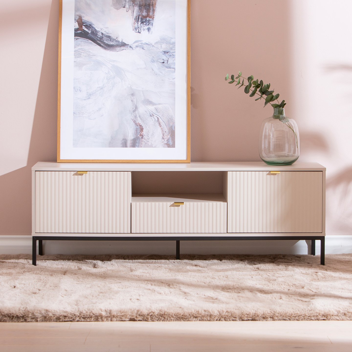 Caisa tv-taso, beige