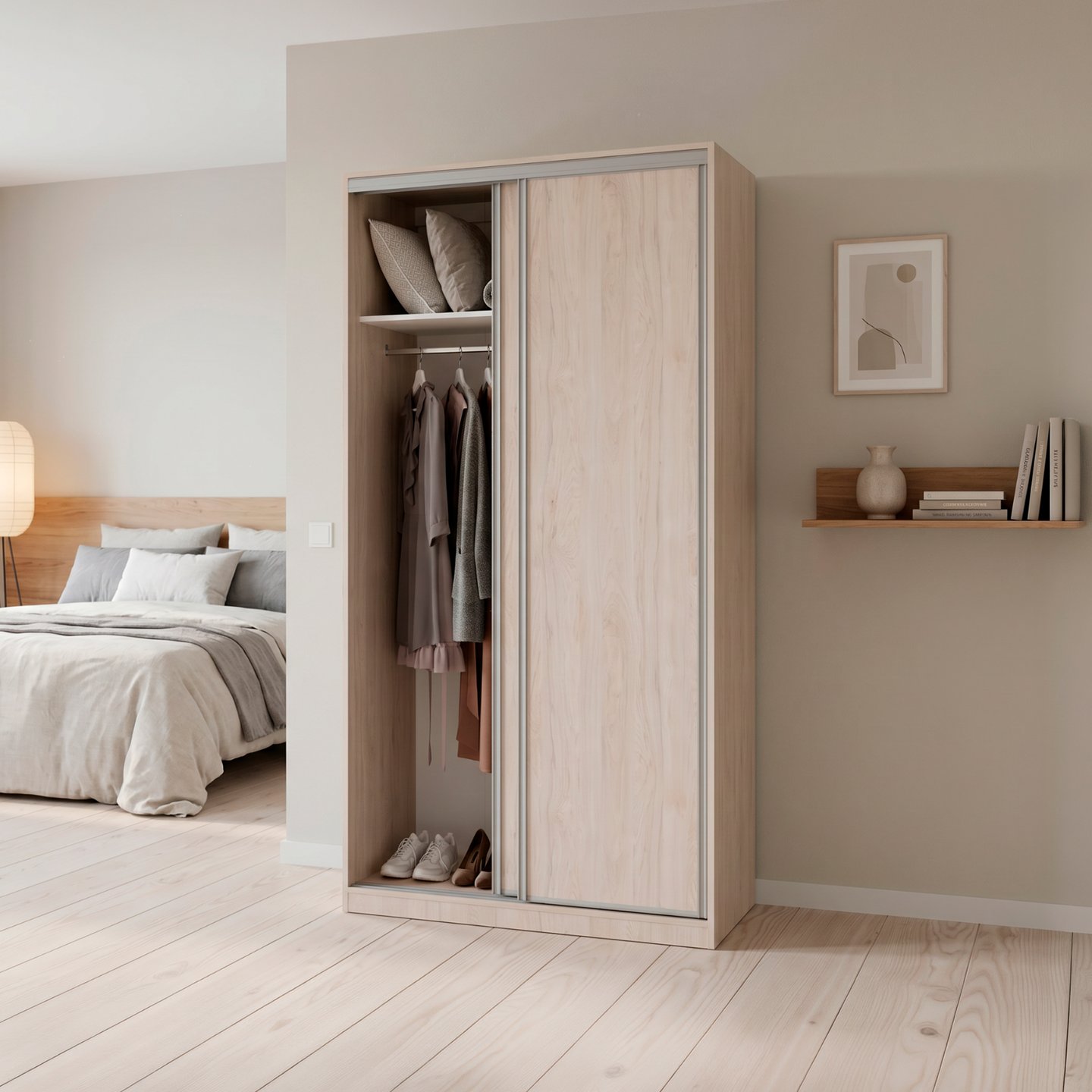 Doorit liukuovikomero 120x62cm