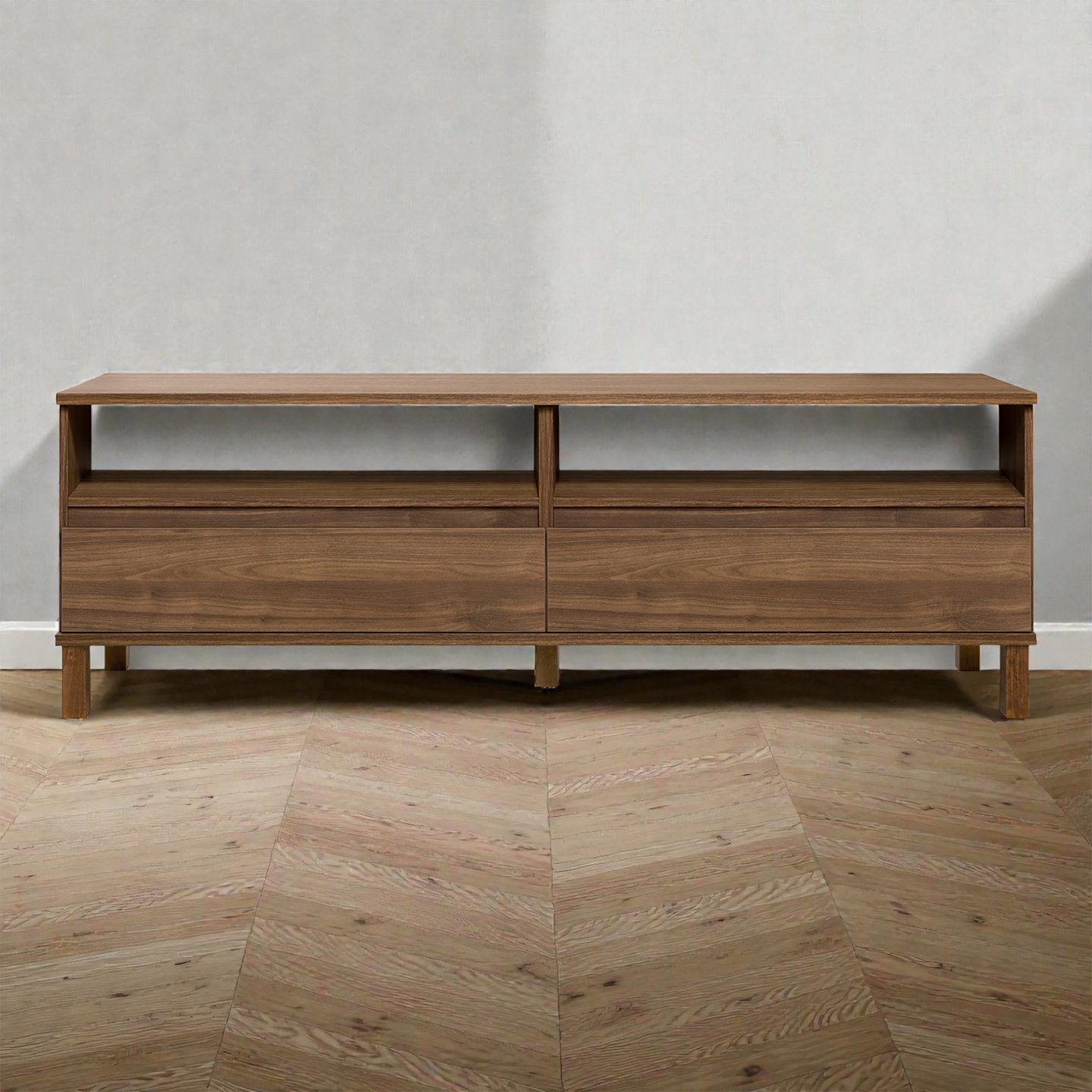 Sata taso nro 44. 183cm 2 avo + 2ltk ruskea, kantikas jalka