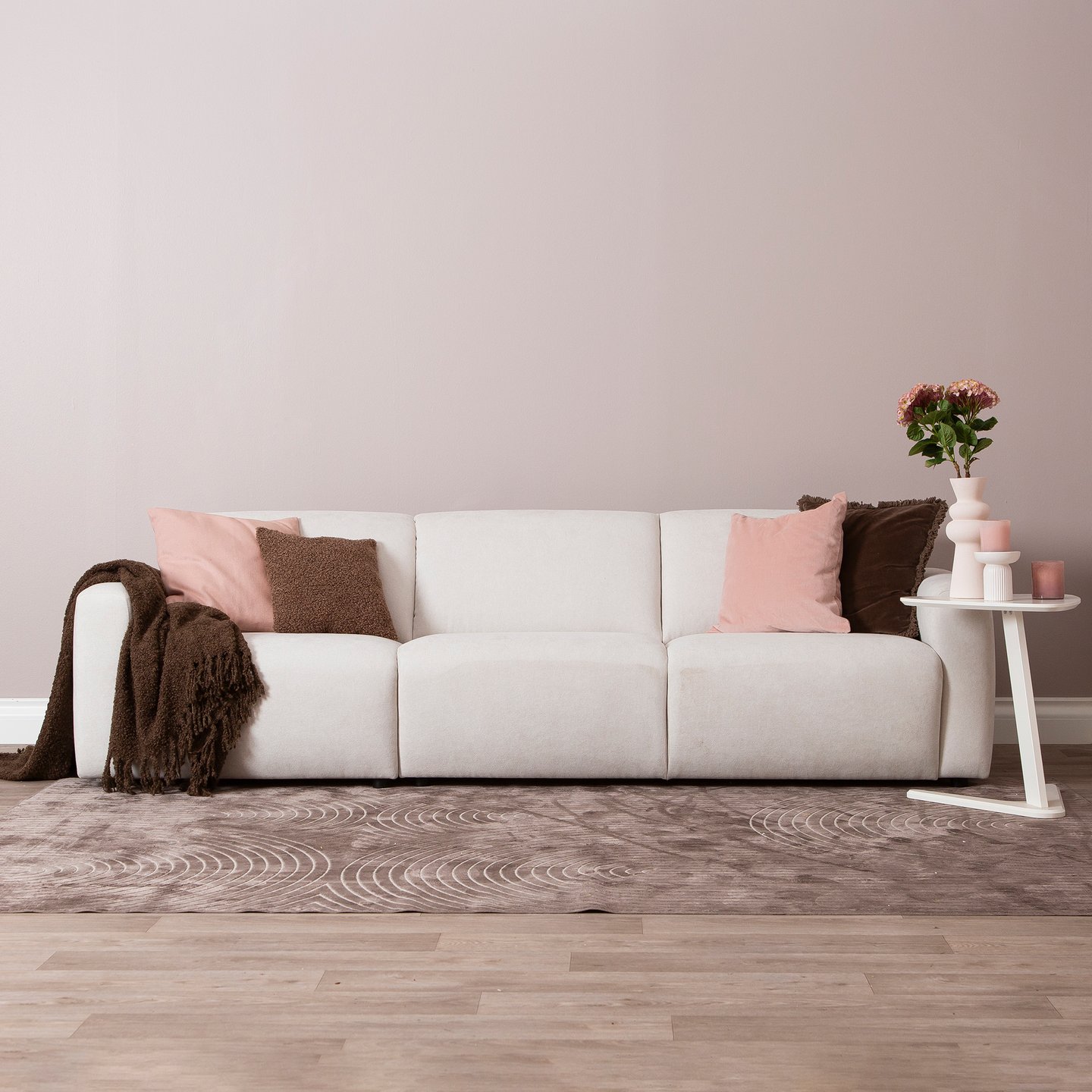 Basel 3-istuttava max, beige