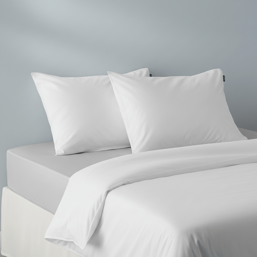 Familon Percale tyynyliina valk 65x85
