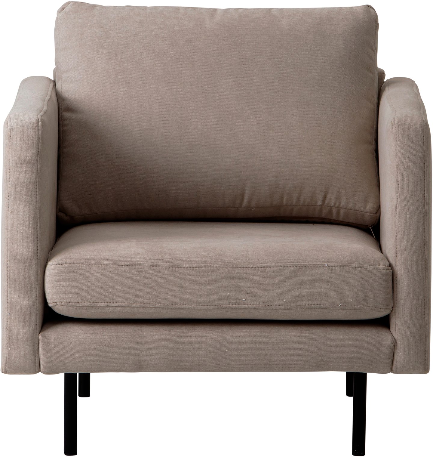 Copenhagen Scandic nojatuoli, beige / mustat jalat