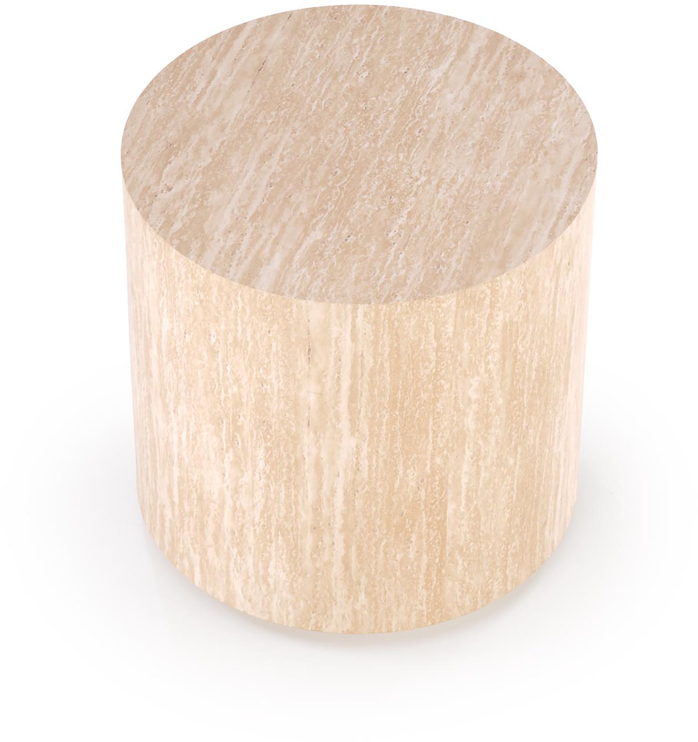 Pulse sohvapöytä pyöreä 45x45cm, travertine